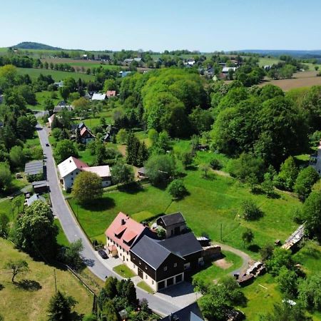 Ferienwohnung Aus-Zeit auf dem Lande Bad Gottleuba Exterior foto