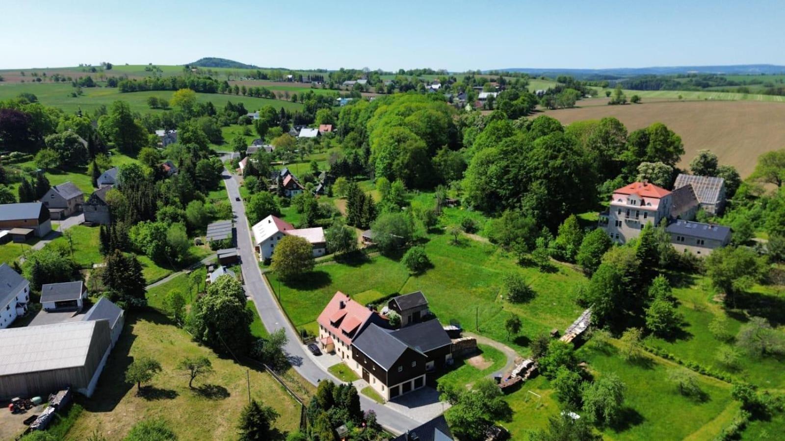 Ferienwohnung Aus-Zeit auf dem Lande Bad Gottleuba Exterior foto